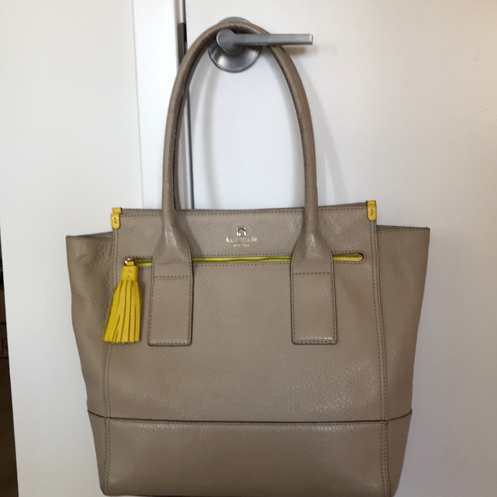Kate Spade beige tote